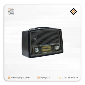 اسپیکر کلاسیک قابل حمل مدل Vintage Black
