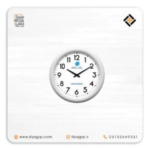 ساعت دیواری تبلیغاتی