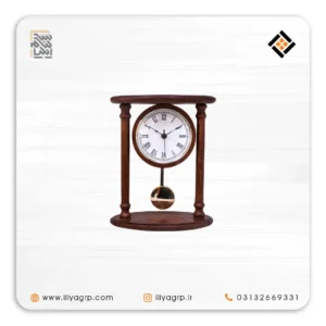 ساعت رومیزی چوبی کلاسیک