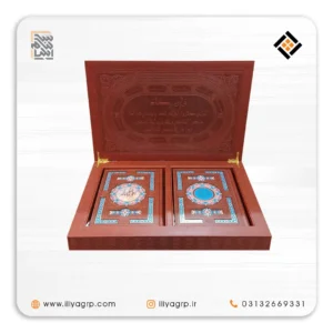 ست نفیس دیوان حافظ و قران کریم کد 1268
